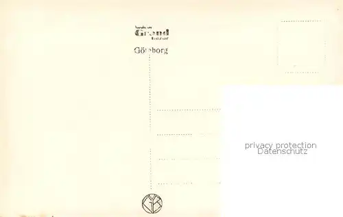AK / Ansichtskarte Goeteborg Traepiren Goeteborg