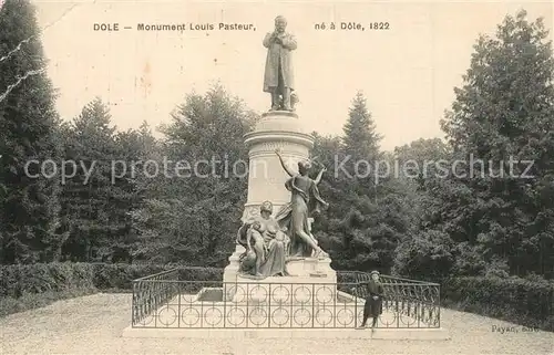 AK / Ansichtskarte Dole_Jura Monument Louis Pasteur Dole_Jura