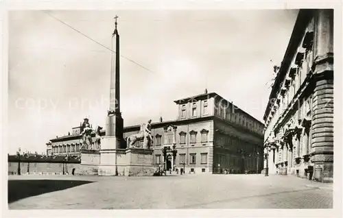 AK / Ansichtskarte Roma_Rom Palazzo del Quirinale Roma_Rom