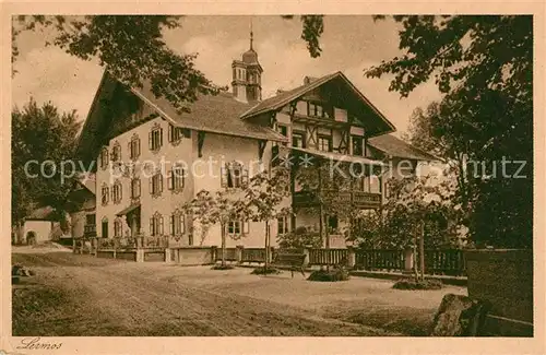 AK / Ansichtskarte Lermoos_Tirol Hotel Pension Drei Mohren Lermoos Tirol