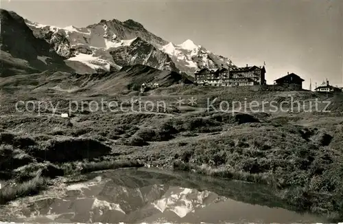 AK / Ansichtskarte Kleine_Scheidegg_Interlaken mit Jungfrau Kleine_Scheidegg