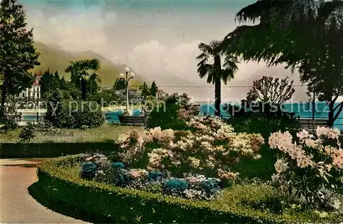 AK / Ansichtskarte Muralto_Lago_Maggiore Lungolago Giuseppe Motta Muralto_Lago_Maggiore