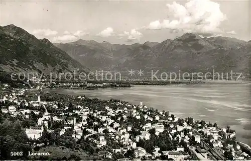 AK / Ansichtskarte Locarno_TI Panorama Locarno_TI