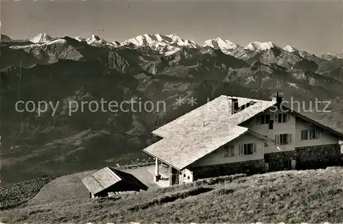 AK / Ansichtskarte Beatenberg Berghaus Niederhorn Beatenberg