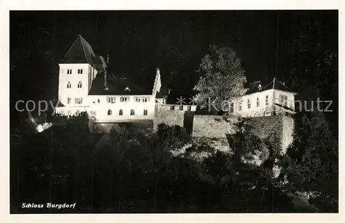 AK / Ansichtskarte Burgdorf_Bern Schloss Burgdorf Burgdorf Bern