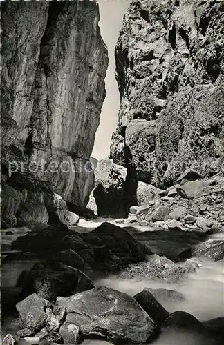 AK / Ansichtskarte Grindelwald Luetschinenschlucht Grindelwald