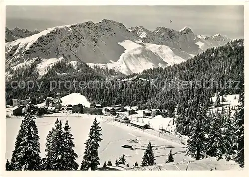 AK / Ansichtskarte Arosa_GR Am Obersee Arosa_GR