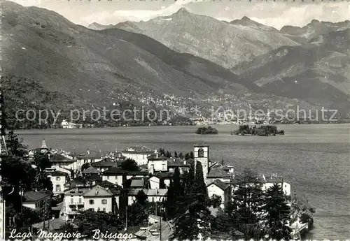 AK / Ansichtskarte Brissago_Lago_Maggiore Panorama Brissago_Lago_Maggiore