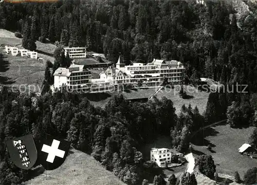 AK / Ansichtskarte Walenstadtberg Sanatorium Fliegeraufnahme Walenstadtberg