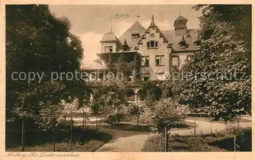 AK / Ansichtskarte Freiburg_Breisgau Diakonissenhaus Freiburg Breisgau