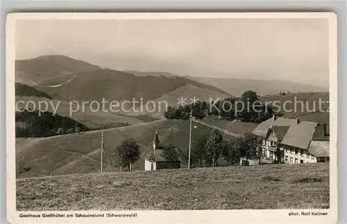 AK / Ansichtskarte Schauinsland Gasthaus Giesshuebel Schauinsland