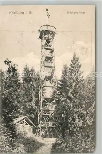 AK / Ansichtskarte Freiburg_Breisgau Rosskopfturm Freiburg Breisgau