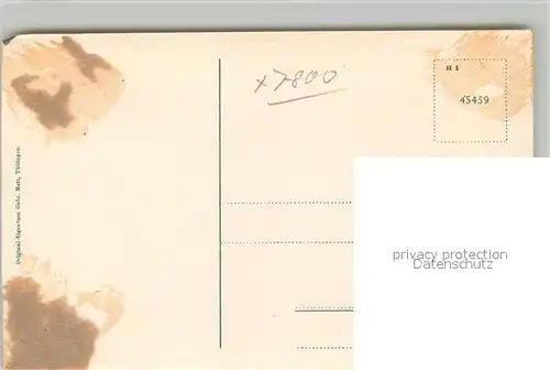 AK / Ansichtskarte Freiburg_Breisgau Rosskopfturm Freiburg Breisgau