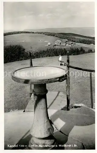 AK / Ansichtskarte Kandel_Breisgau Kandelspitze Kandel Breisgau