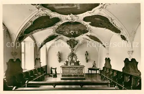AK / Ansichtskarte St_Peter_Schwarzwald Hauskapelle St_Peter_Schwarzwald