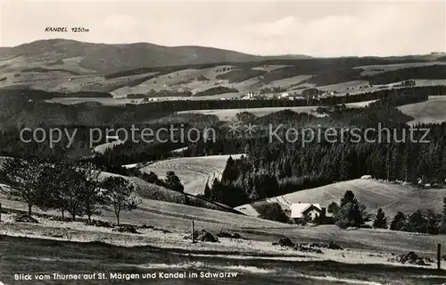 AK / Ansichtskarte St_Maergen Kandel St_Maergen