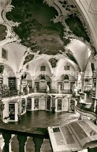 AK / Ansichtskarte St_Peter_Schwarzwald Klosterbibliothek St_Peter_Schwarzwald
