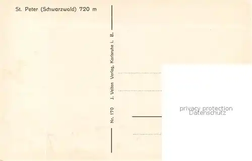 AK / Ansichtskarte St_Peter_Schwarzwald Kloster Kirche Panorama St_Peter_Schwarzwald