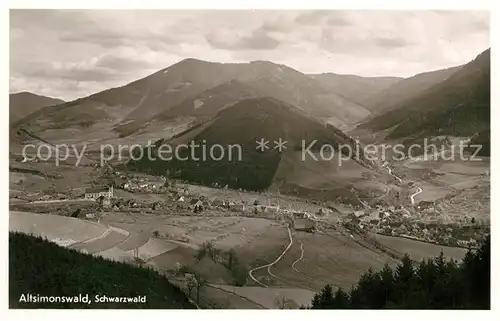 AK / Ansichtskarte Altsimonswald Panorama Altsimonswald