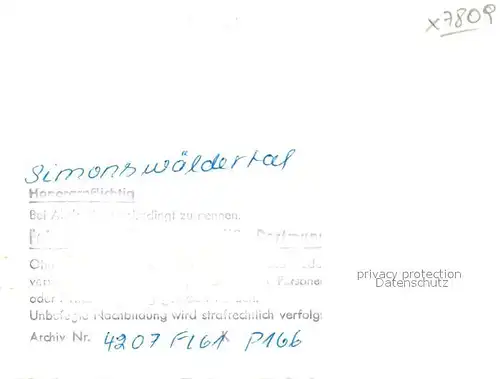 AK / Ansichtskarte Simonswaeldertal Fliegeraufnahme Simonswaeldertal