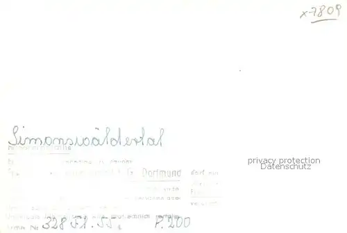 AK / Ansichtskarte Simonswaeldertal Fliegeraufnahme Simonswaeldertal