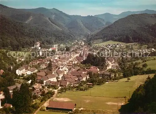 AK / Ansichtskarte Sulzburg_Freiburg Fliegeraufnahme Sulzburg Freiburg