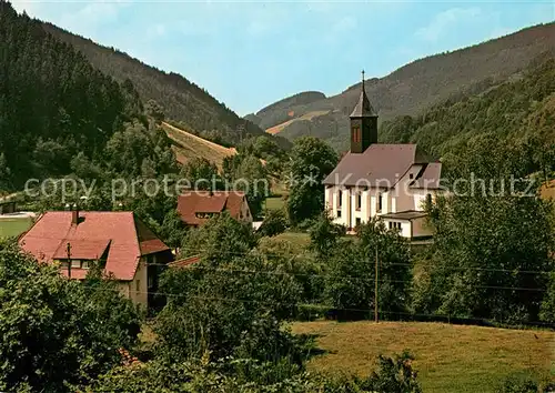AK / Ansichtskarte Obersimonswald Pfarrkirch Obersimonswald