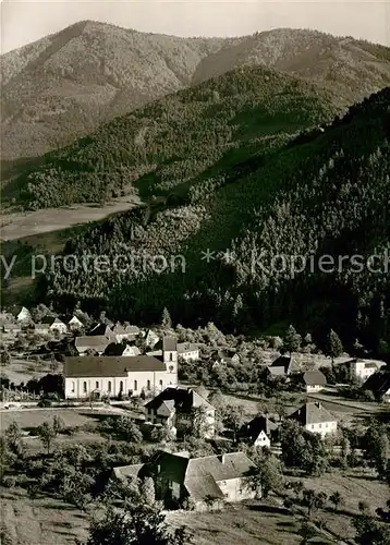 AK / Ansichtskarte Altsimonswald Panorama Kirche Altsimonswald