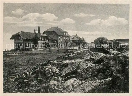 AK / Ansichtskarte Kandel_Breisgau Berghotel Kandel Breisgau