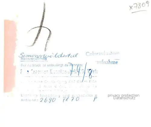 AK / Ansichtskarte Simonswaeldertal Fliegeraufnahme Simonswaeldertal