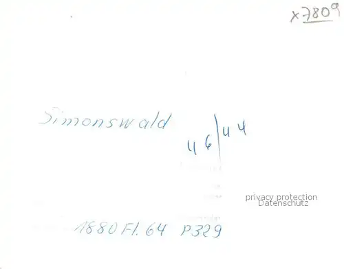 AK / Ansichtskarte Simonswald Panorama Simonswald