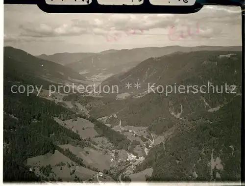 AK / Ansichtskarte Simonswaeldertal Fliegeraufnahme Simonswaeldertal