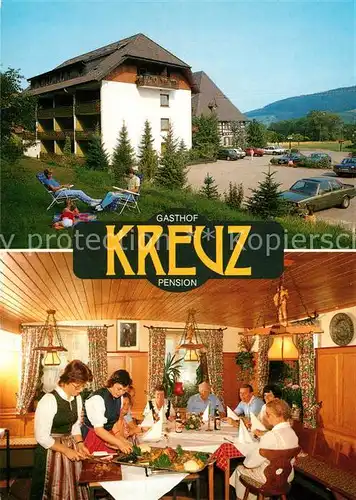 AK / Ansichtskarte Glottertal Gasthaus Hotel Kreuz  Glottertal