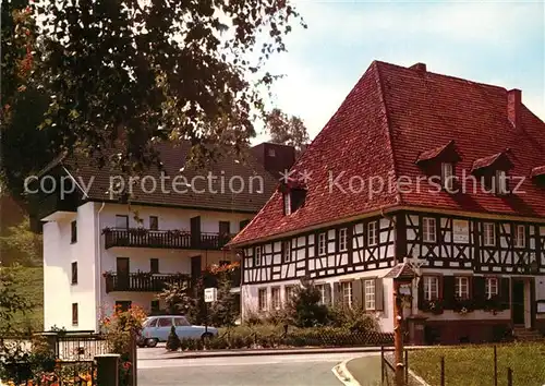AK / Ansichtskarte Glottertal Gasthaus Pension Zum Kreuz Fachwerk Glottertal