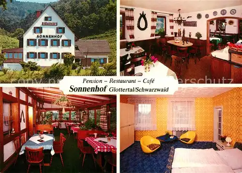 AK / Ansichtskarte Glottertal Pension Restaurant Soonenhof Glottertal