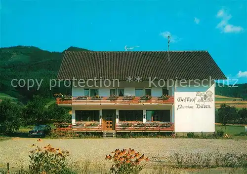 AK / Ansichtskarte Niederwinden_Elztal Gasthaus Baeren Niederwinden Elztal
