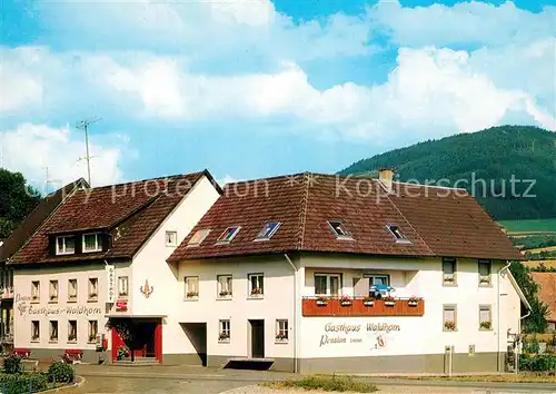 AK / Ansichtskarte Oberwinden_Elztal Gasthaus Waldhorn Oberwinden Elztal
