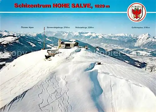 AK / Ansichtskarte Hopfgarten_Brixental Gipfelrestaurant Hohe Salve Hopfgarten Brixental