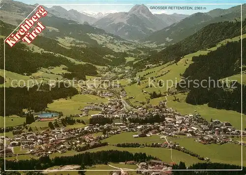 AK / Ansichtskarte Kirchberg_Tirol Fliegeraufnahme Kirchberg Tirol