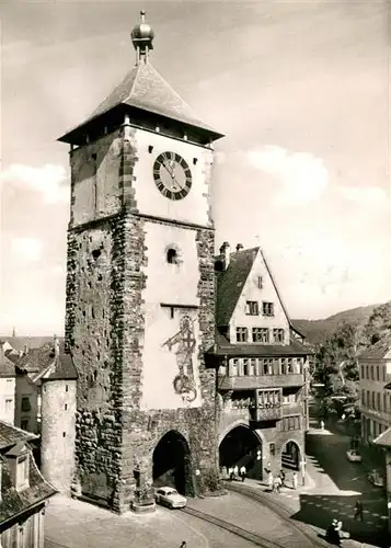 AK / Ansichtskarte Freiburg_Breisgau Schwabentor  Freiburg Breisgau