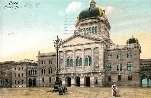 AK / Ansichtskarte Bern_BE Bundeshaus Bern_BE