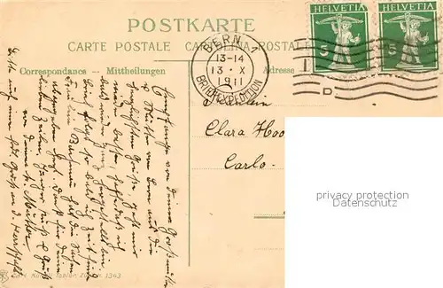 AK / Ansichtskarte Bern_BE Bundeshaus Bern_BE