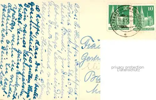 AK / Ansichtskarte Hoechst_Main Stadtmauer Justiniuskirche Hoechst_Main