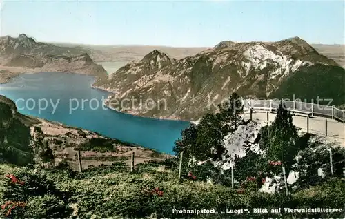 AK / Ansichtskarte Frohnalpstock_SZ Luegi Vierwaldstaettersee Frohnalpstock_SZ