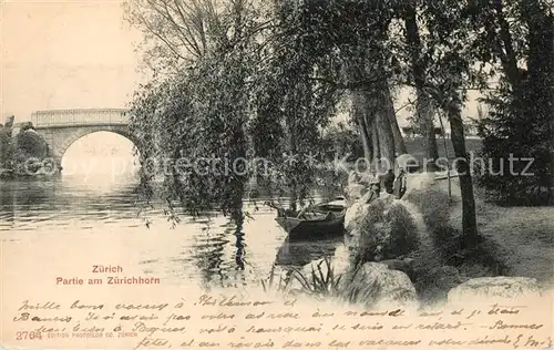 AK / Ansichtskarte Zuerich_ZH Am Zuerichorn Zuerich_ZH