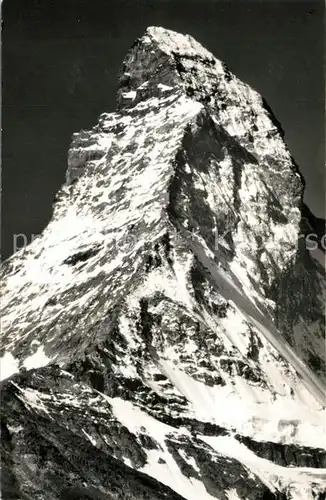 AK / Ansichtskarte Matterhorn_VS Zermatt Hotel Belvedere Matterhorn VS