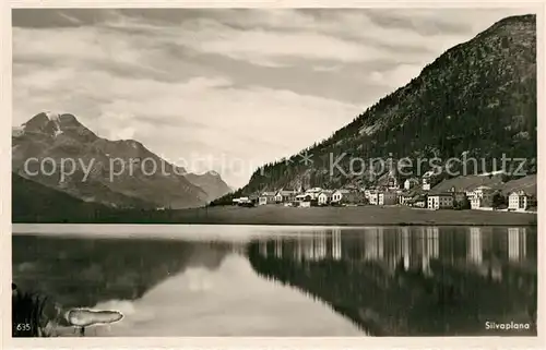 AK / Ansichtskarte Silvaplana_GR Panorama Silvaplana_GR