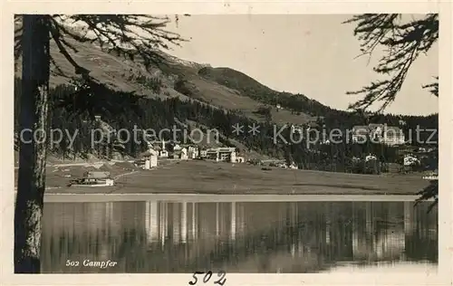 AK / Ansichtskarte Campfer_St_Moritz_GR Panorama Campfer_St_Moritz_GR