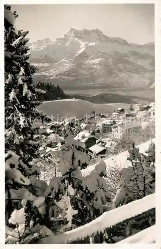 AK / Ansichtskarte Leysin La Dent du Midi Leysin