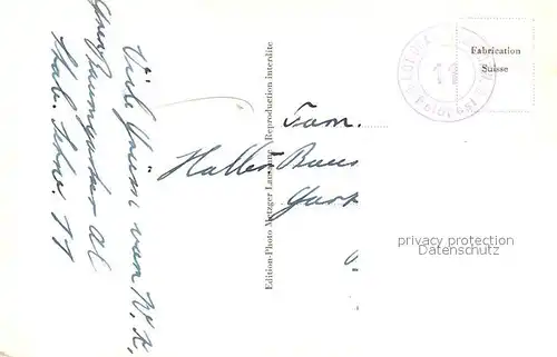 AK / Ansichtskarte Romont_BE Vue generale Vanil Noir et Moleson Romont_BE